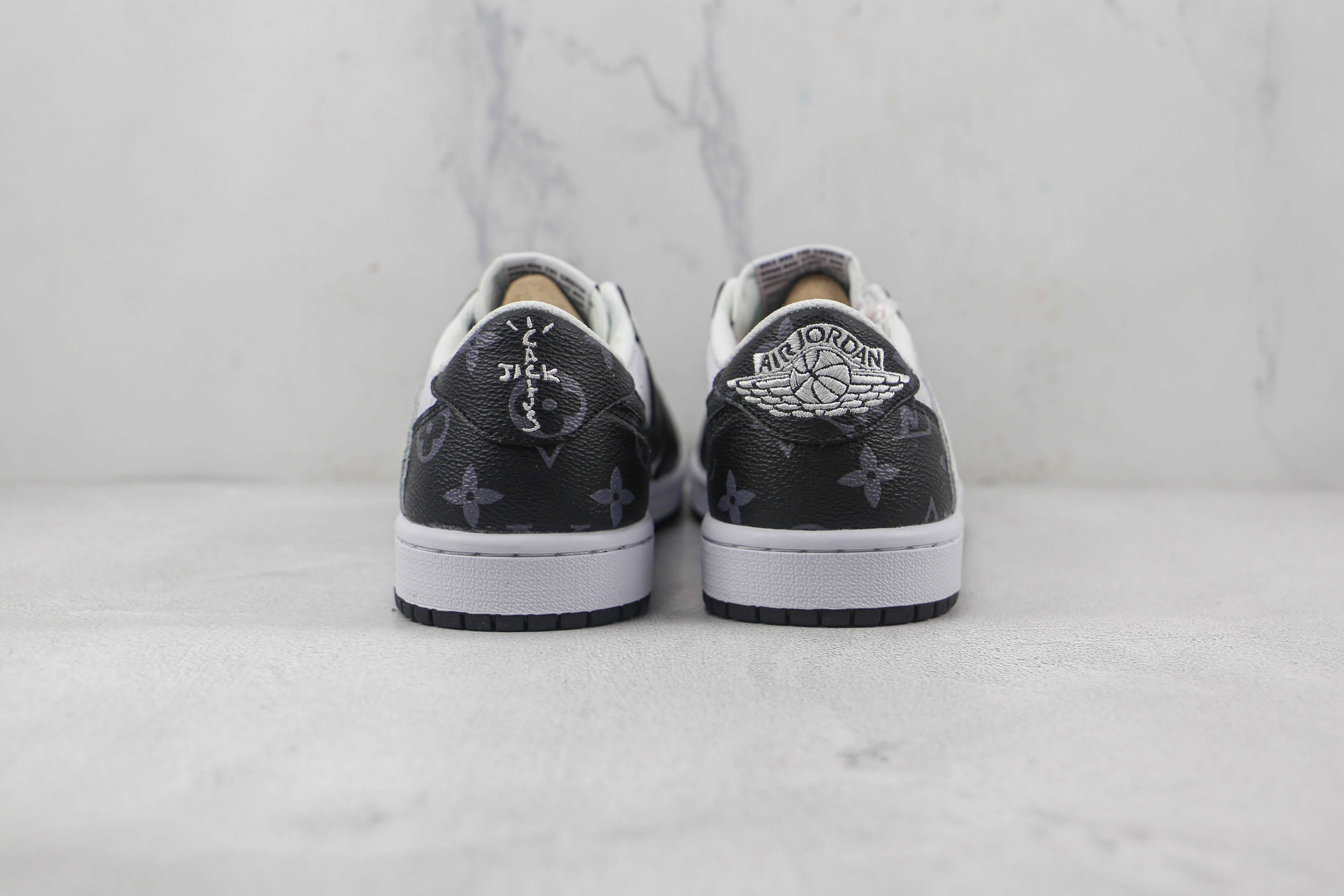 fragment x Travis Scott x Air Jordan 1 Low Gucci TS 'Black white'
