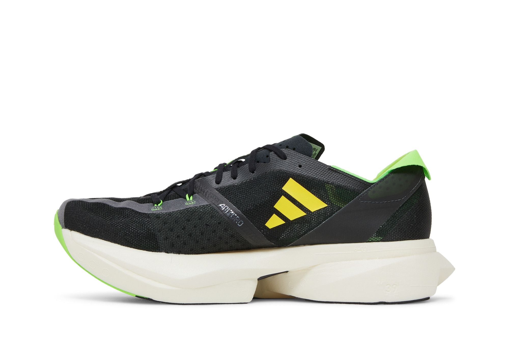 Adidas Adizero Adios Pro 3 'Core Black Solar Green'