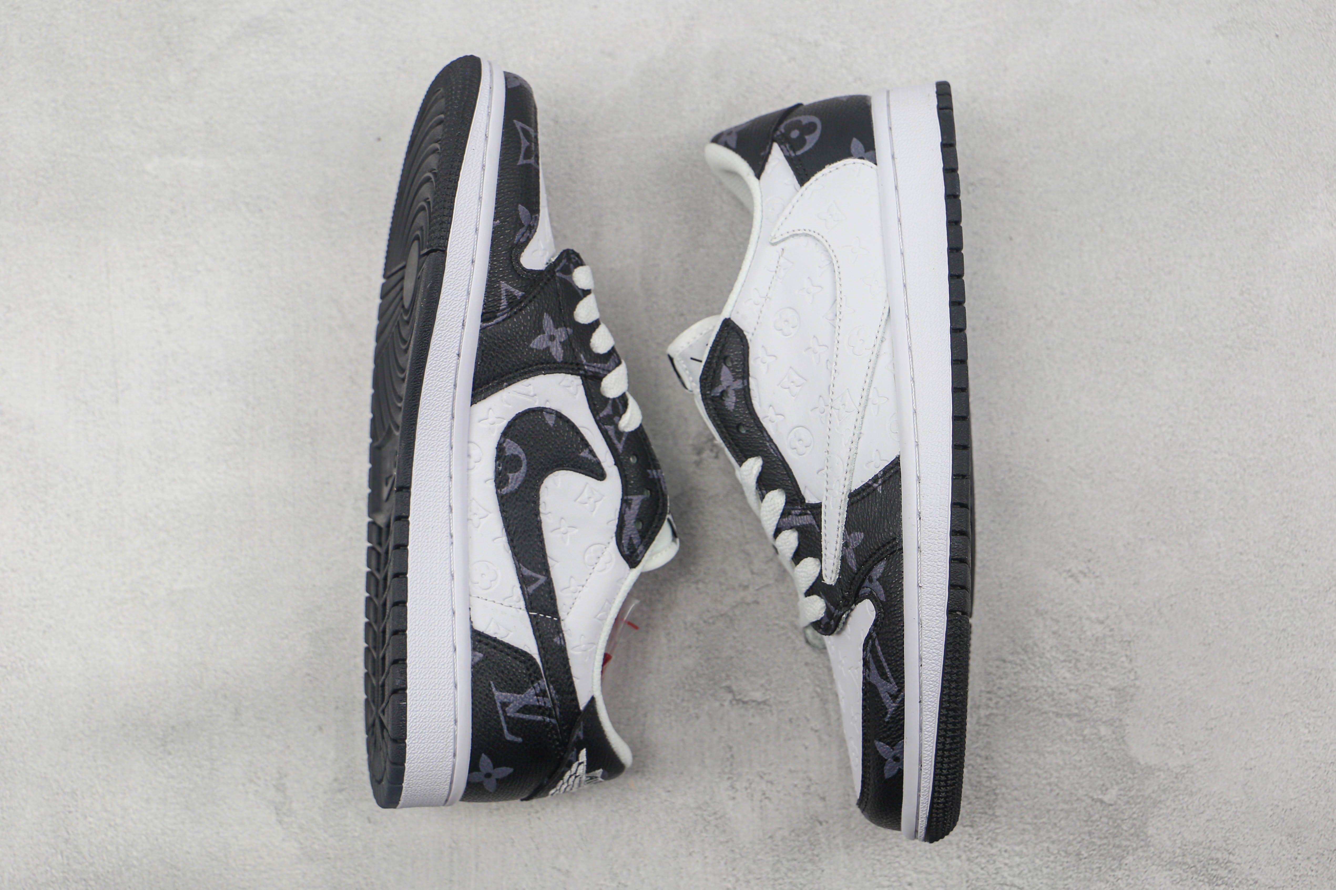 fragment x Travis Scott x Air Jordan 1 Low Gucci TS 'Black white'