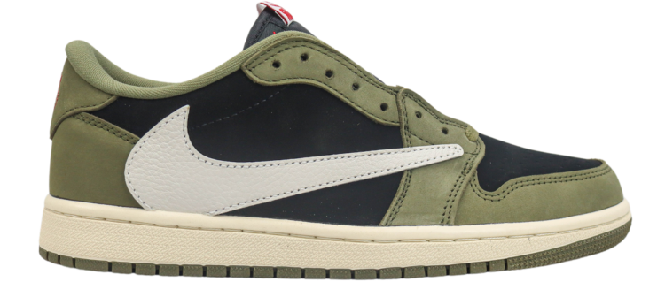 Travis Scott x Air Jordan 1 Low "Dark Green"