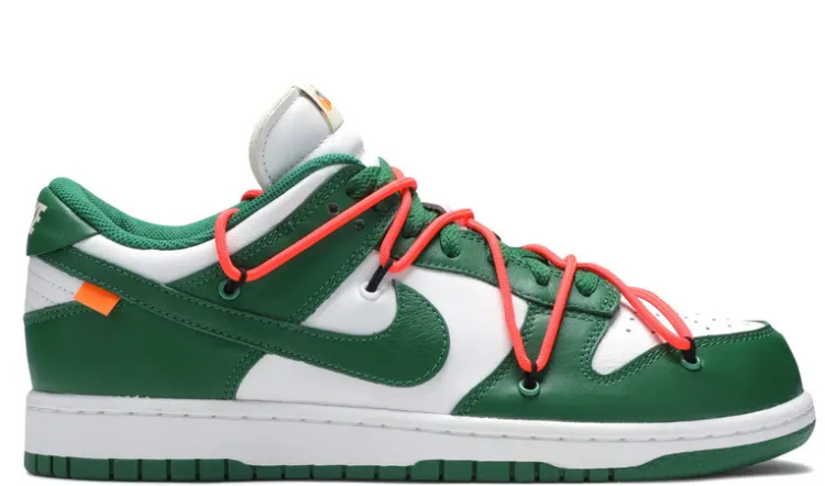 Off-White x Dunk Low 'Pine Green'