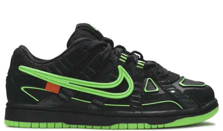 Off-White x Rubber Dunk PS 'Green Strike'