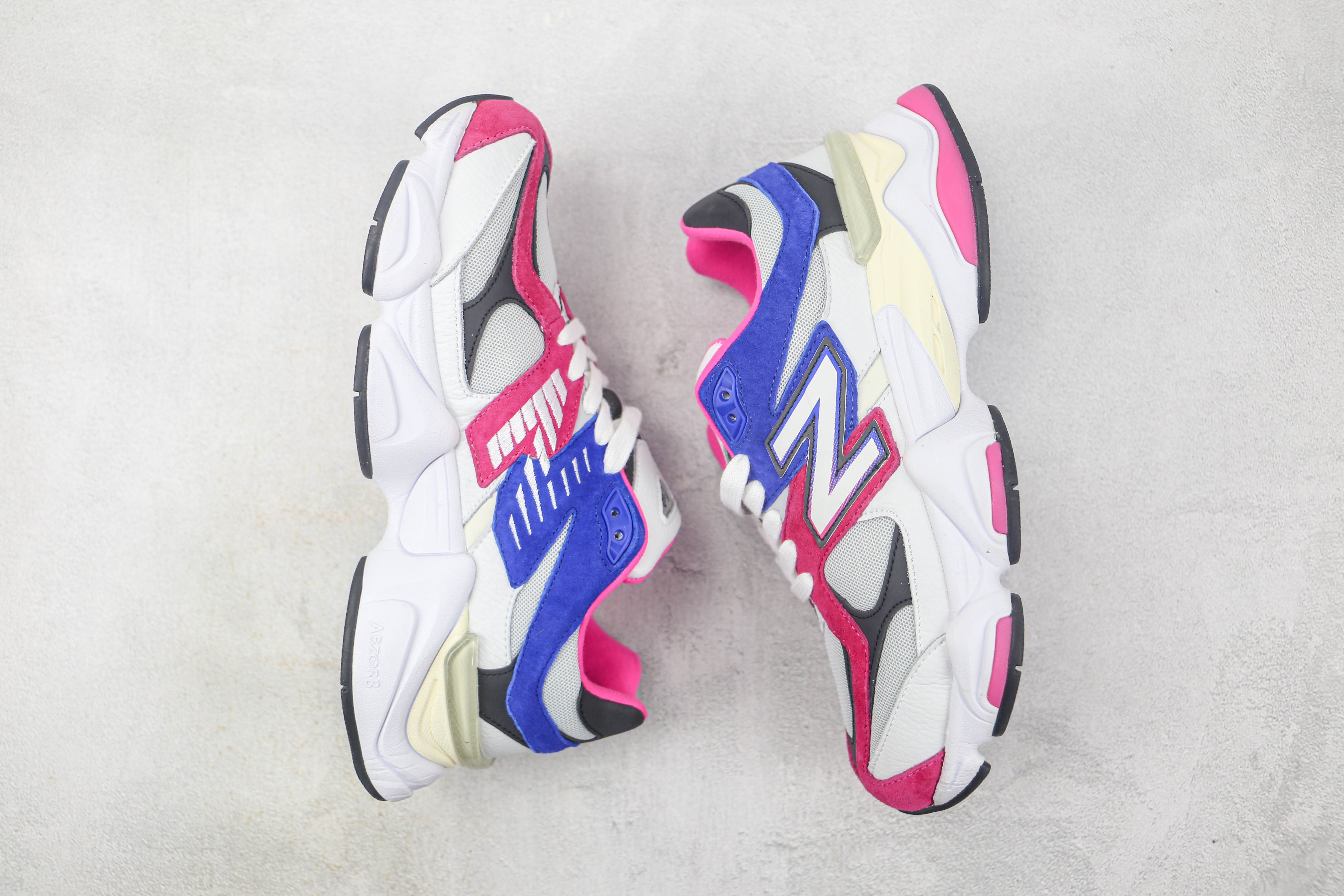 New Balance 9060 White Pink Blue Restock