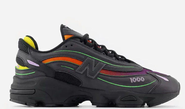 New Balance 1000 Reflective Black Multi-Color