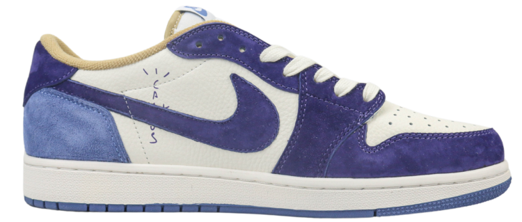Travis Scott x Air Jordan 1 Low ' Purple'